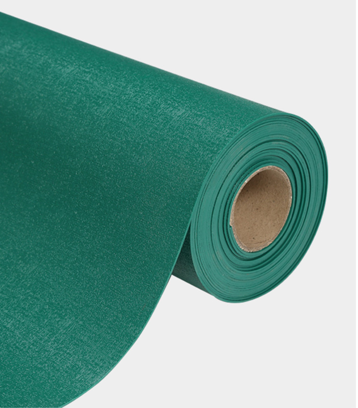 Long-lasting antistatic and fire resistant floor (Green)